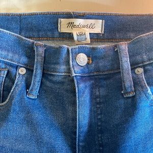 High rise skinny jeans